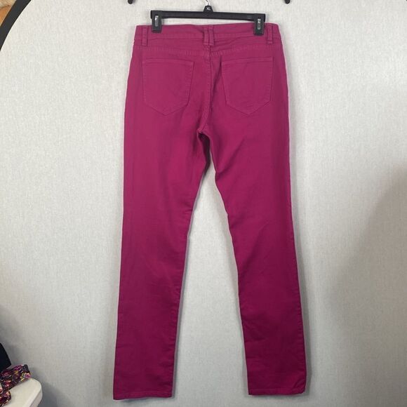 NY&C New York & Company Dark Pink Low Rise Skinny Jeans. Sz 6. Excellent Cond. - Picture 2 of 11